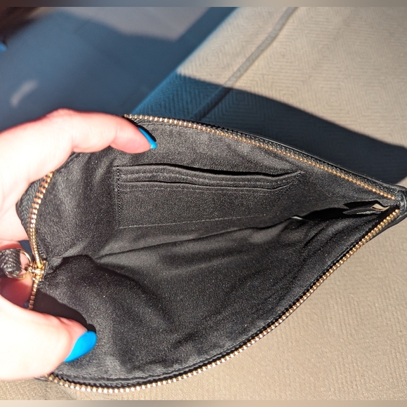 Coach Black Wristlet Clutch - Picture 8 of 10